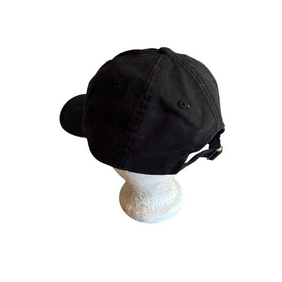 Park City Utah Black Embroidered Hat Cap Adjustable - Picture 3 of 6